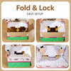 Rectangular Corrugated Cardboard Cat House & Scratcher