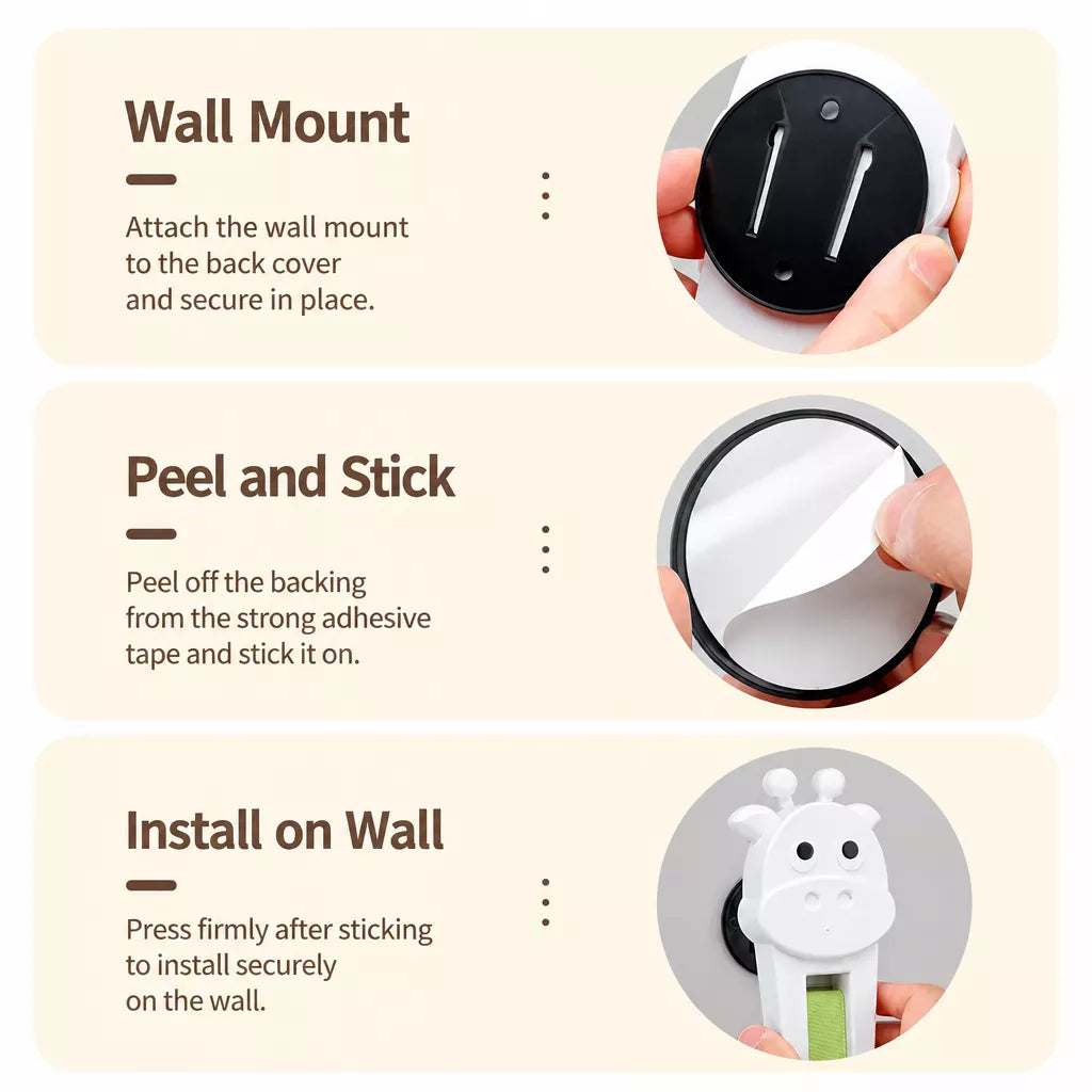 Rechargeable Wall-Mounted Automatic Cat Teaser Toy