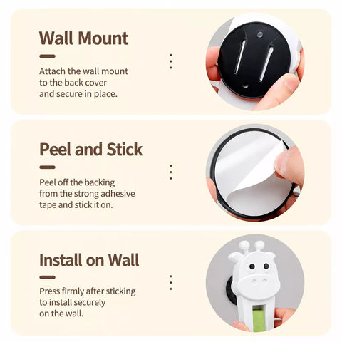 Rechargeable Wall-Mounted Automatic Cat Teaser Toy