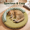 Round Cat Bed with Removable Mat
