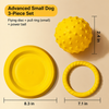 Interactive Dog Toys with Frisbee, Tug Rings and Floating Ball - p-00018