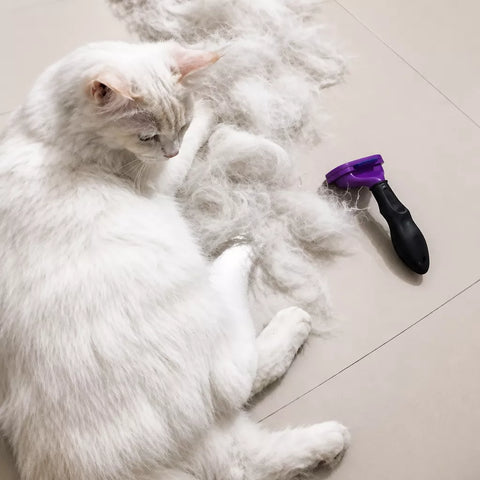 Flea and Deshedding Comb for Cats and Dogs