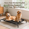 Elevated Nylon Dog Cot Bed with Removable, Washable Design