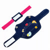 Denim-Style Nylon Pet Harness with Optional Leash for Small Pets