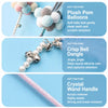 Feather Cat Teaser Toy Set with Bells