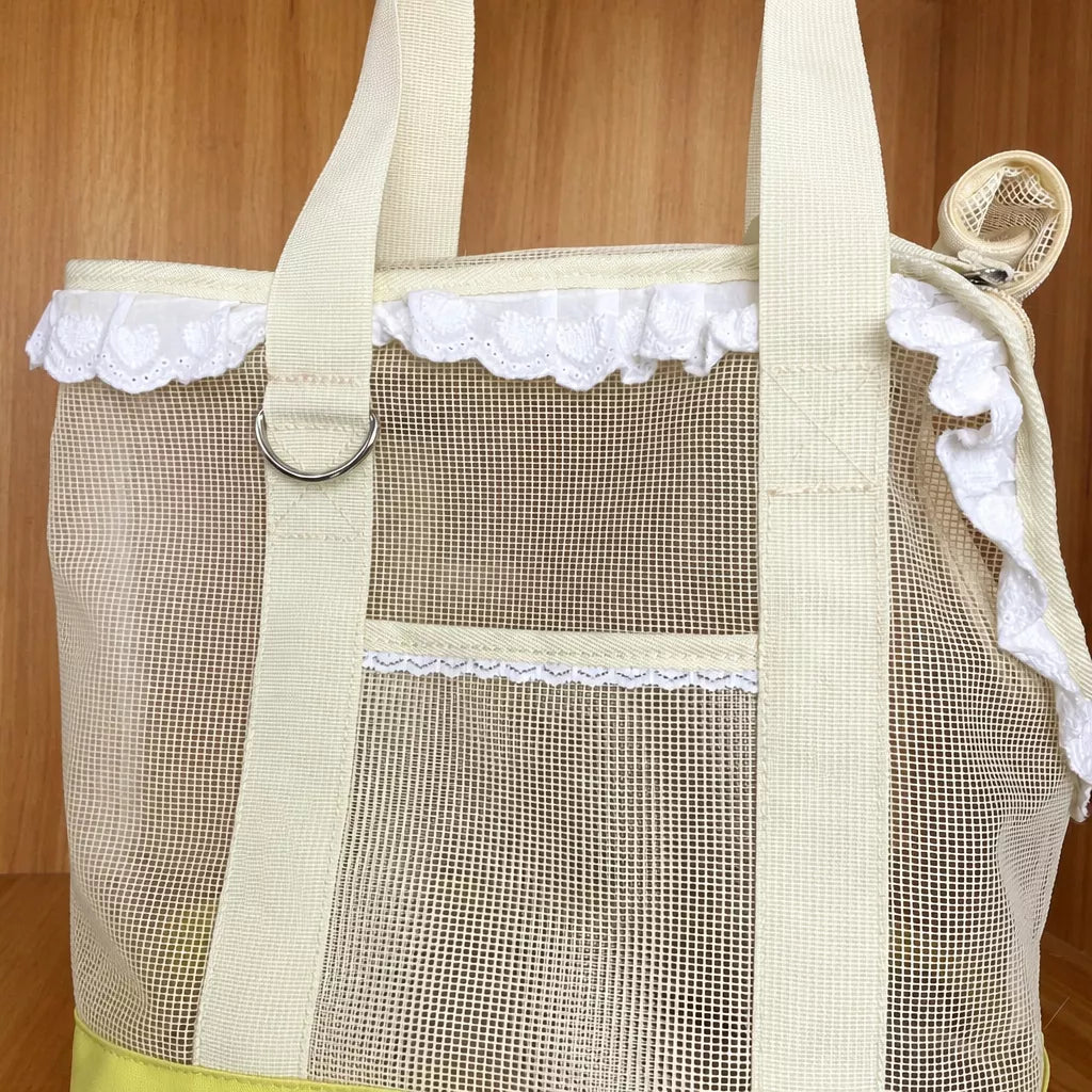 Breathable Mesh Crossbody Pet Carrier