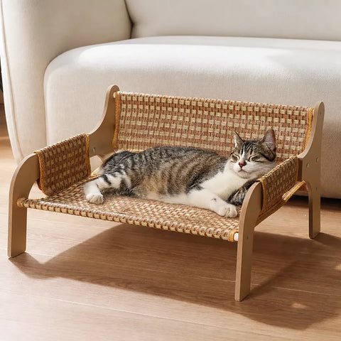 Nylon Cat Bed with Nest-Inspired Shape