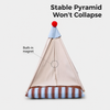 Semi-Enclosed Tent Bed for Cats and Dogs