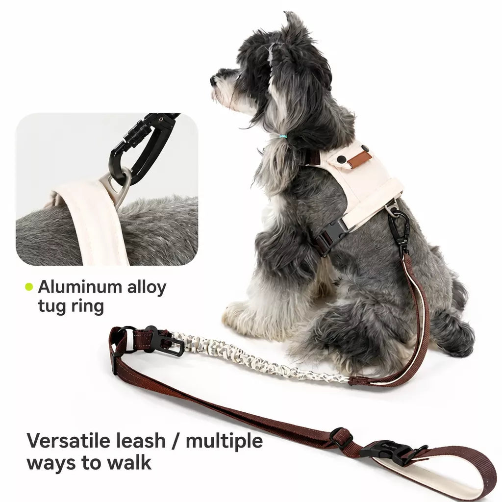 Adjustable Vest-Style Dog Harness for Small to Medium Dogs