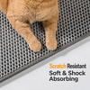 Double-Layer Cat Litter Mat