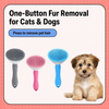 Self-Cleaning Pet Brush for Dogs & Cats, 3.8-Inch Wide Head