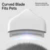 Curved-Tooth Thinning Comb for Cats & Dogs
