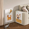 Wall-Mounted Cat Scratcher with Braided Cotton Rope