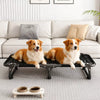 Foldable Elevated Dog Bed with Breathable Mesh