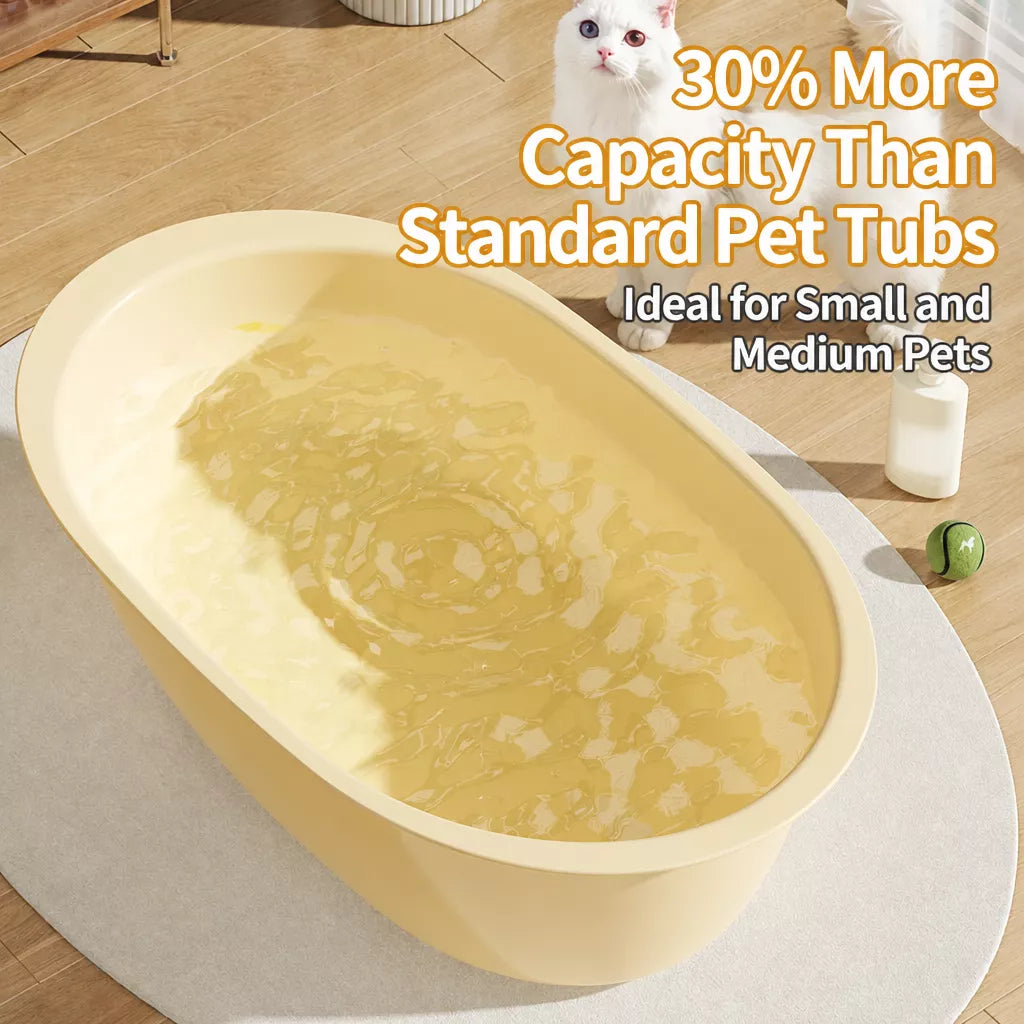 Pet Bath Tub for Small Dogs and Cats
