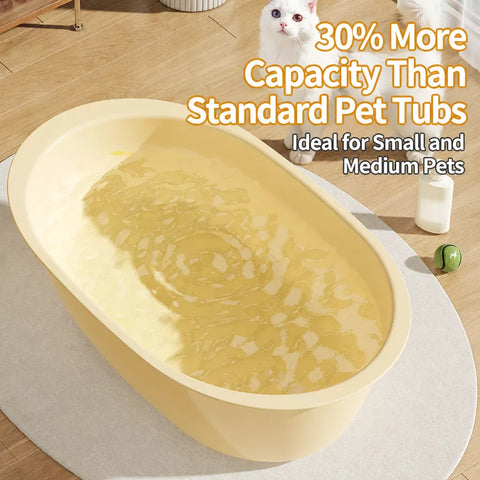 Pet Bath Tub for Small Dogs and Cats