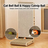 L-Shaped Vertical Kraft Paper Cat Scratcher for Cats
