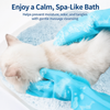 Thickened Pet Bathing Gloves, Extra Large - p-00356