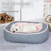 Thick Winter Pet Bed with Removable, Washable Cover