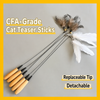 Interactive Feather Cat Toy Wand - p-00053