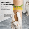 Large Vertical Sisal Cat Scratching Post & Climbing Tower
