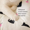 Cotton-Linen Pet Bed Mat for Small Dogs and Rabbits