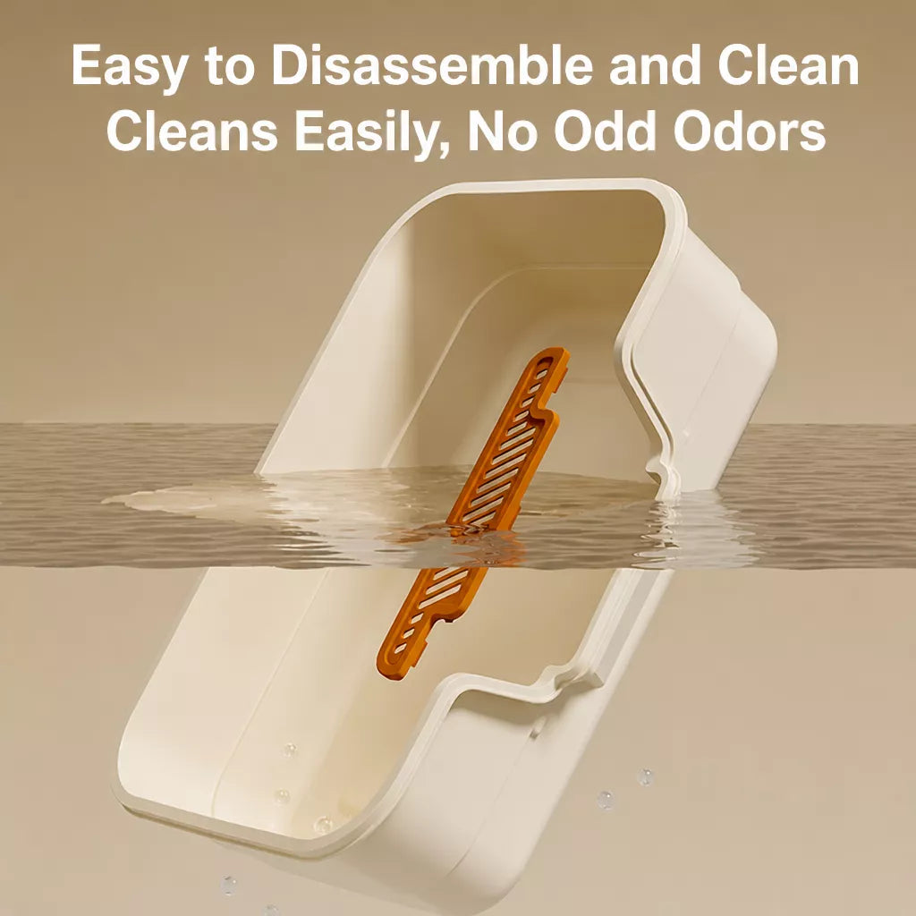 High-Sided Open Cat Litter Box p-05713