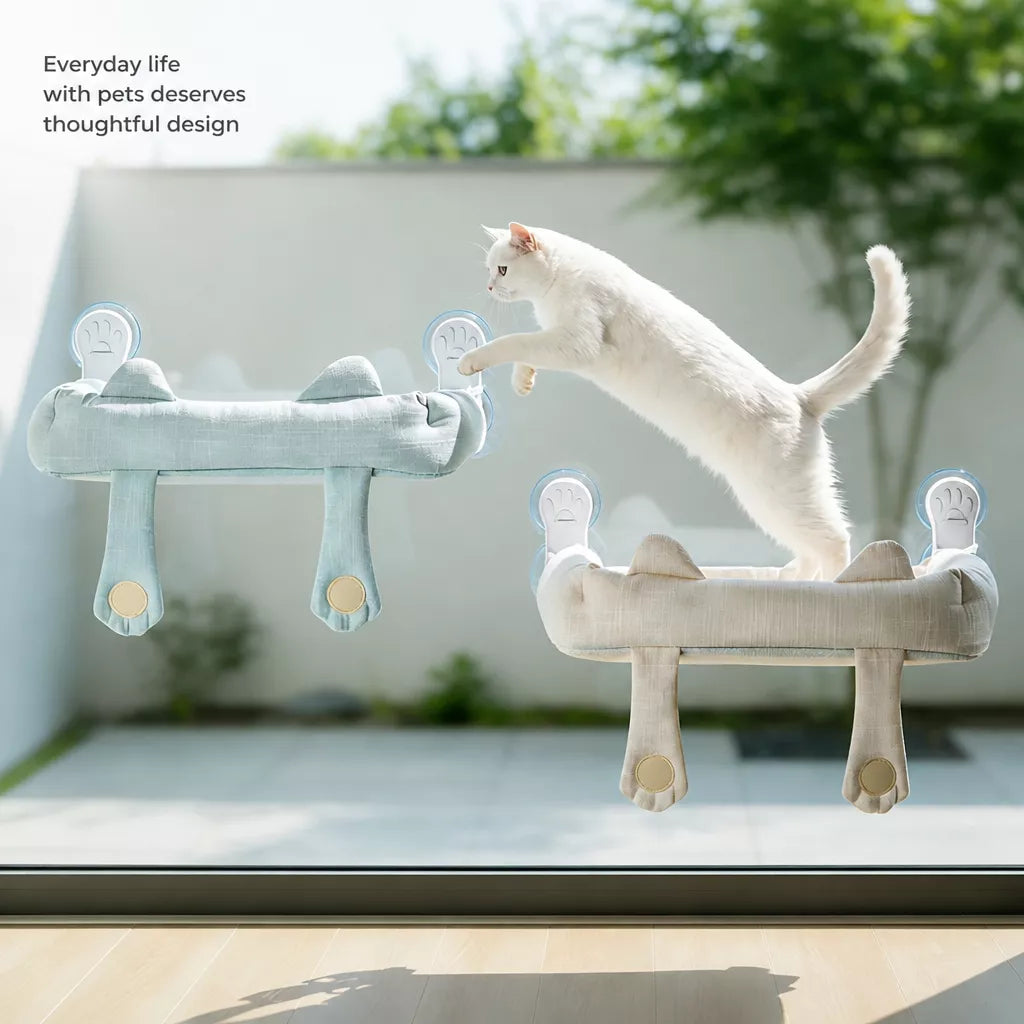 Cat Window Hammock with Suction Cups