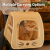 Large Pet Carrier Backpack with Panoramic Window for Cats