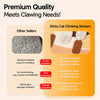 Wall-Mounted Self-Adhesive Cat Scratcher for Vertical Scratching