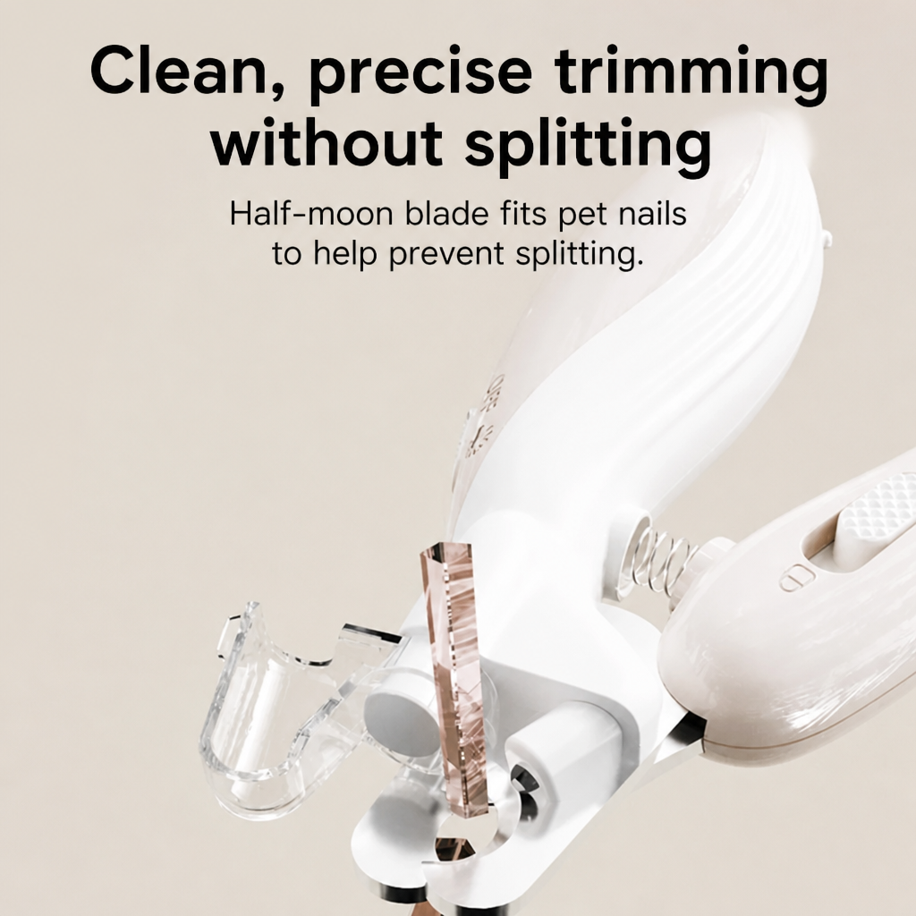 LED Pet Nail Clippers for Cats & Dogs