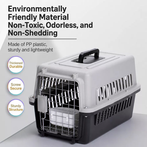 Pet Travel Carrier for Cats and Small to Medium Dogs