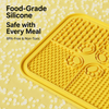 Four-Section Silicone Lick Mat for Dogs