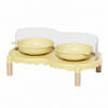 Ceramic Pet Bowl Set with Stand