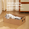 Rectangular Corrugated Cardboard Cat House & Scratcher
