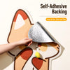 Wall-Mounted Self-Adhesive Cat Scratcher for Vertical Scratching