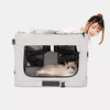 Foldable Pet Carrier for Cats and Dogs with Shoulder Strap