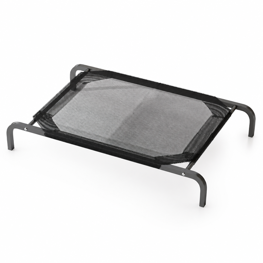 Elevated Nylon Dog Cot Bed with Removable, Washable Design