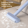 Long-Handle Pet Hair Remover Brush for Sofas & Carpets