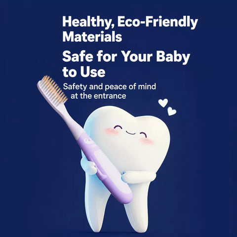 Penguin Soft-Bristle Toothbrush for Children Ages 6–12