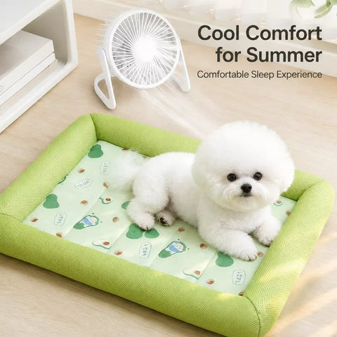 Cooling Dog Bed with Removable, Washable Design