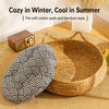 Handwoven Rattan Cat Bed for Cats & Small Dogs