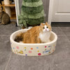Deep-Groove Corrugated Cardboard Cat Scratcher Lounger