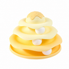 Interactive Bee Cat Toy with Spinning Track