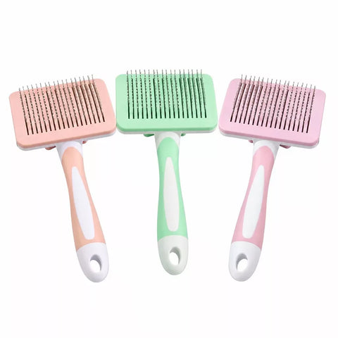 Self-Cleaning Deshedding Comb for Dogs & Cats