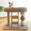 Low-Profile Cat Tree with Cat Bed and Sisal Scratcher