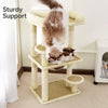 Compact Cat Tree with Space Capsule Hideaway