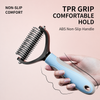 Double-Sided Dematting and Thinning Comb for Cats and Dogs