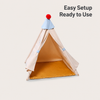 Semi-Enclosed Tent Bed for Cats and Dogs