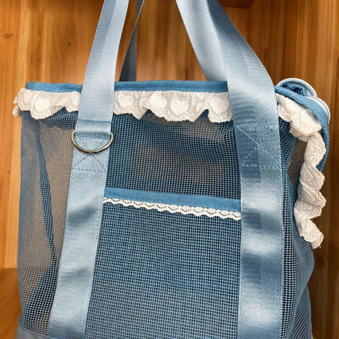 Breathable Mesh Crossbody Pet Carrier